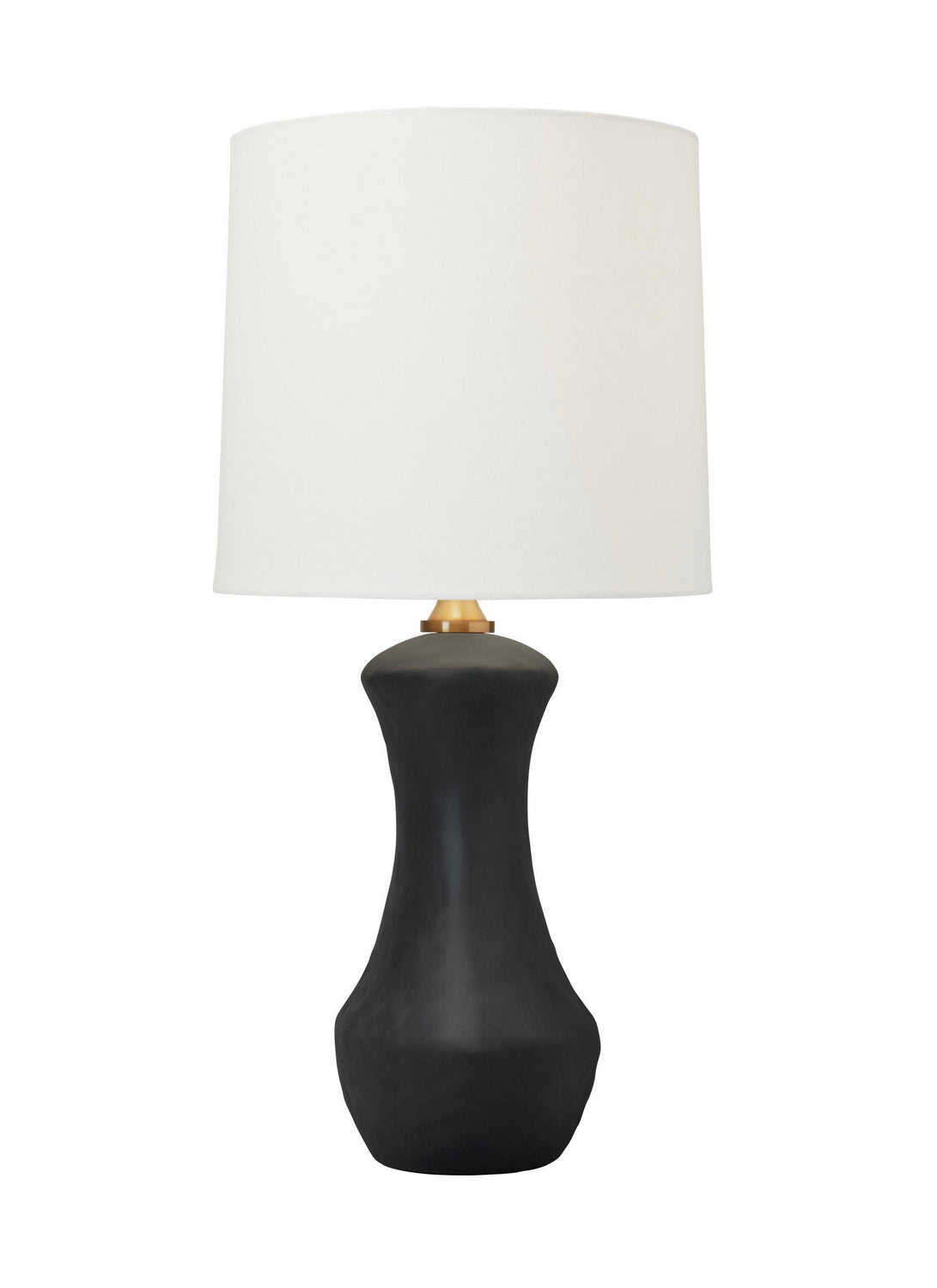 Visual Comfort Studio - HT1021RBC1 - One Light Table Lamp - Bone - Rough Black Ceramic