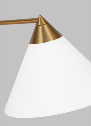 Visual Comfort Studio - KT1301BBS1 - One Light Floor Lamp - Franklin - Burnished Brass