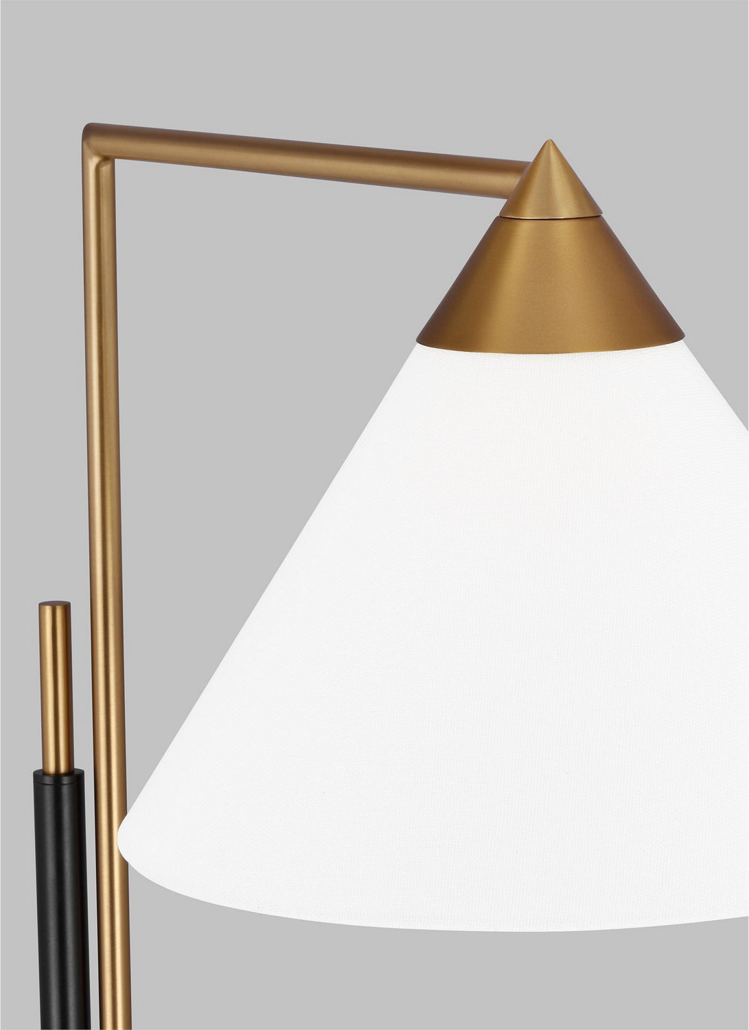 Visual Comfort Studio - KT1301BBSBNZ1 - One Light Floor Lamp - Franklin - Burnished Brass and Deep Bronze