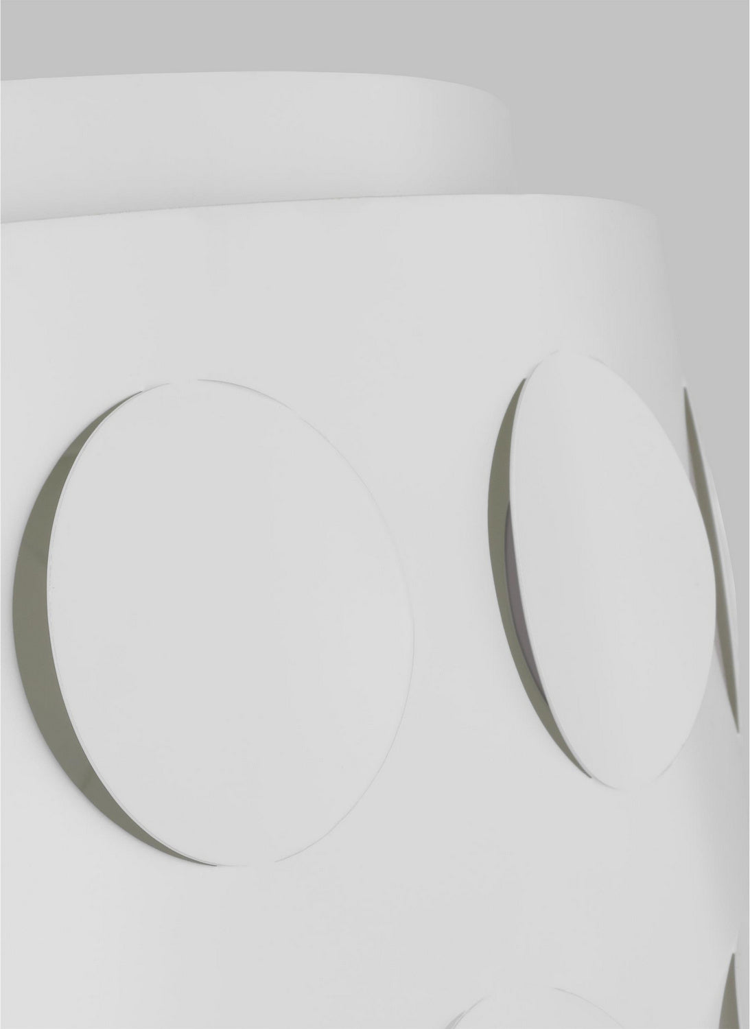 Visual Comfort Studio - KSF1013MWT - Three Light Flush Mount - Dottie - Matte White