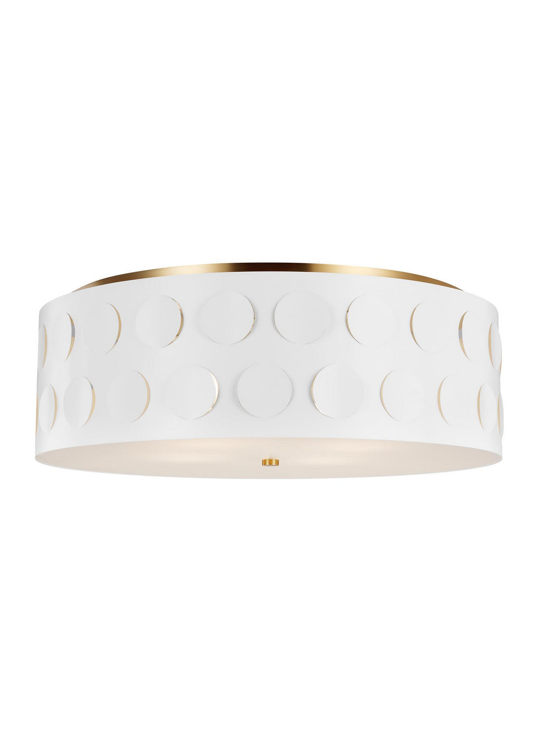 Visual Comfort Studio - KSF1024BBS - Four Light Flush Mount - Dottie - Burnished Brass