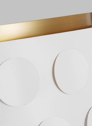 Visual Comfort Studio - KSF1024BBS - Four Light Flush Mount - Dottie - Burnished Brass