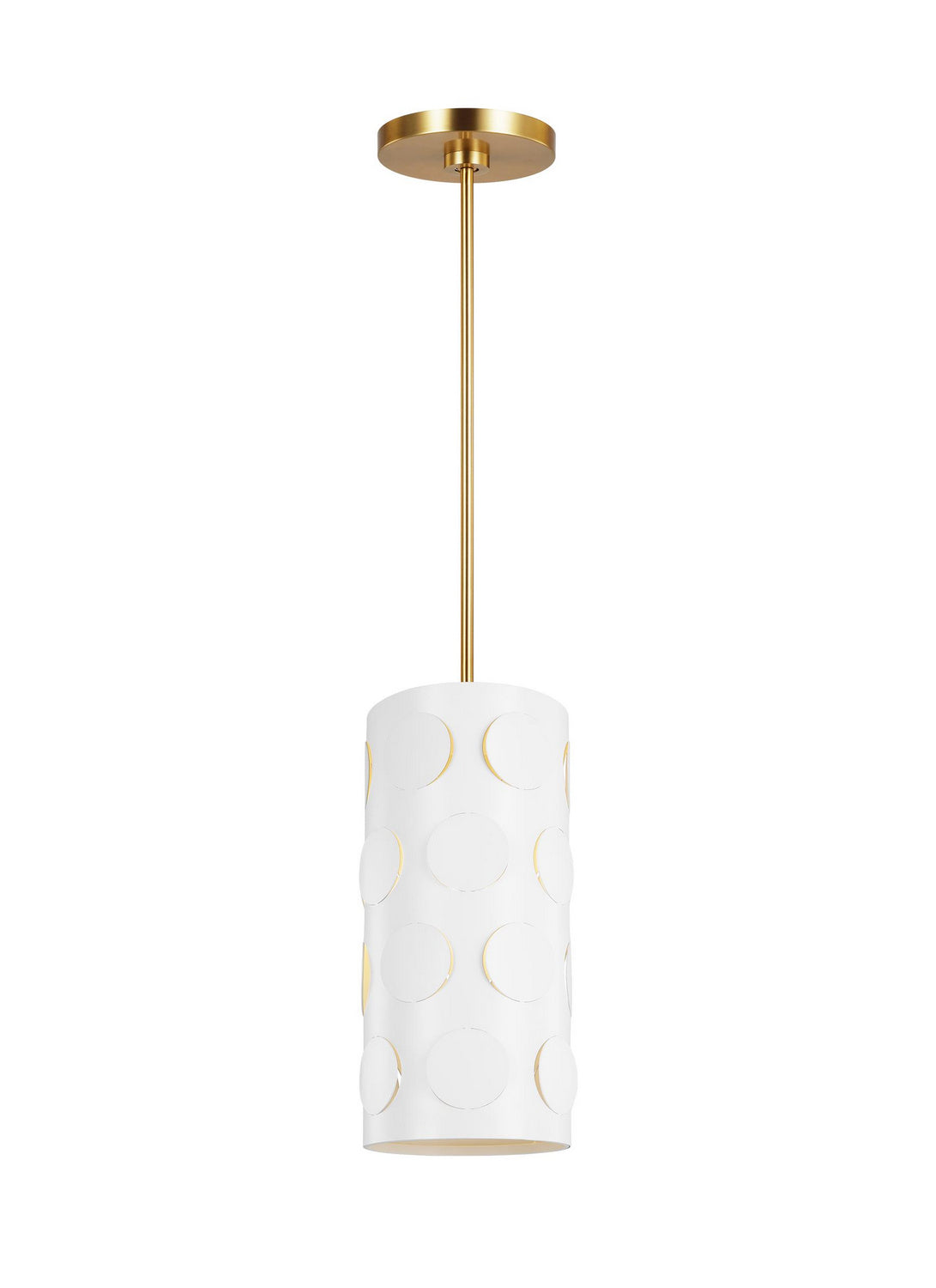 Visual Comfort Studio - KSP1011BBS - One Light Pendant - Dottie - Burnished Brass