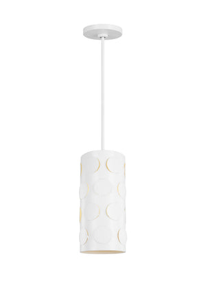 Visual Comfort Studio - KSP1011MWT - One Light Pendant - Dottie - Matte White