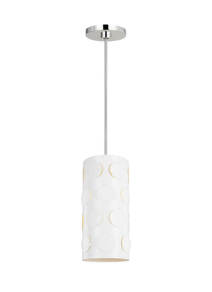 Visual Comfort Studio - KSP1011PN - One Light Pendant - Dottie - Polished Nickel