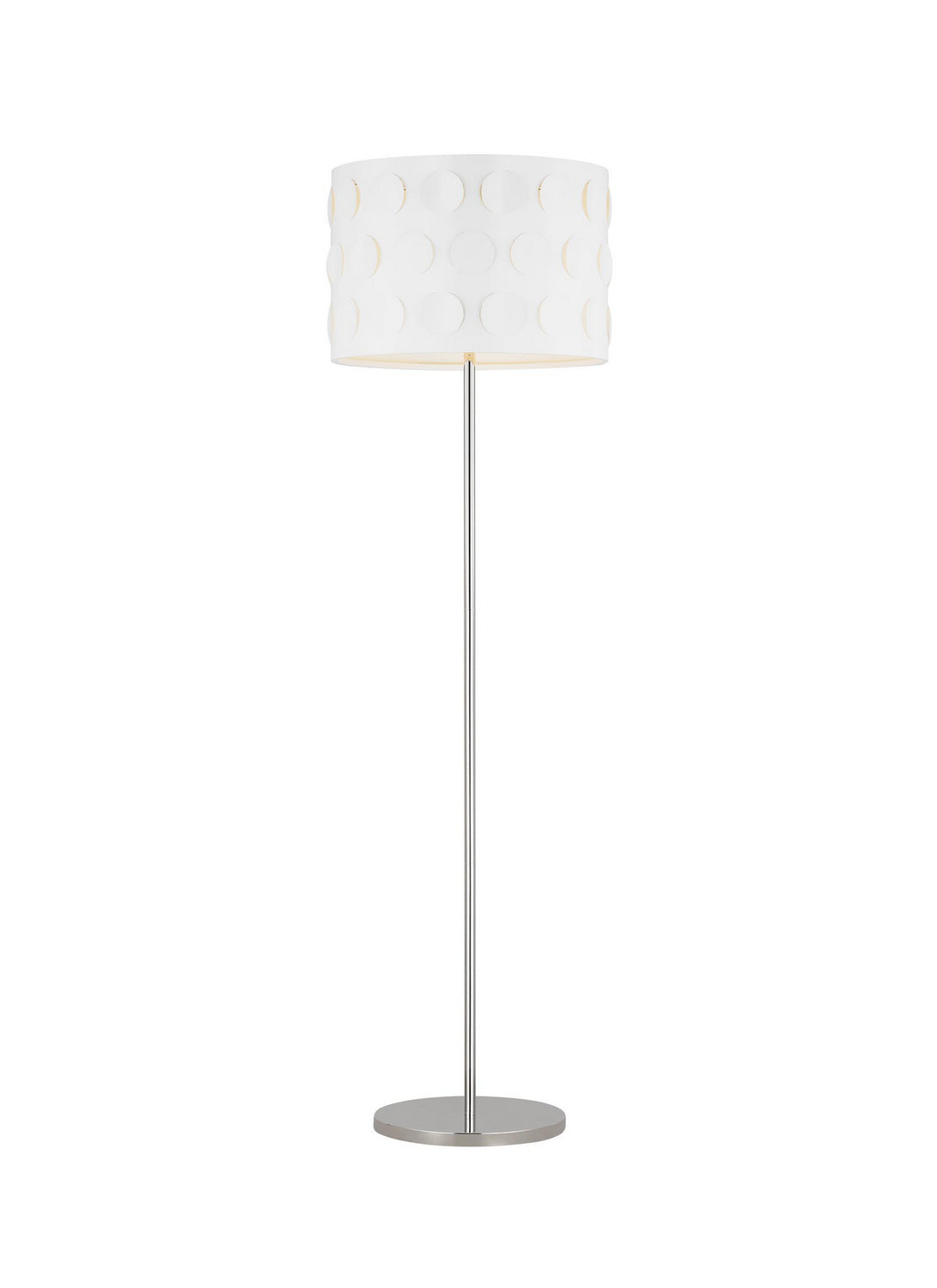 Visual Comfort Studio - KST1011PN1 - One Light Floor Lamp - Dottie - Polished Nickel