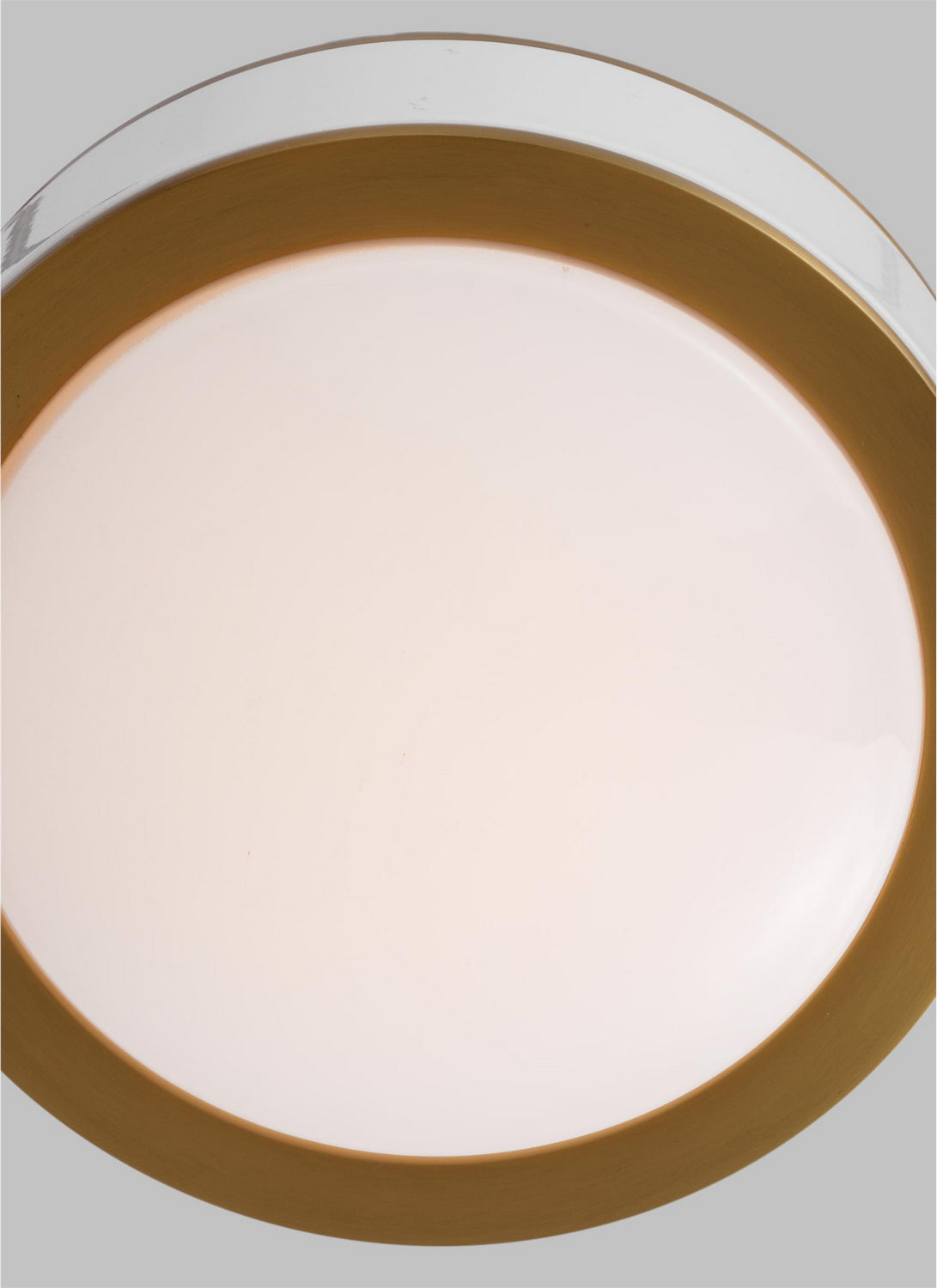 Visual Comfort Studio - KSF1061BBSGW - LED Flush Mount - Monroe - Burnished Brass