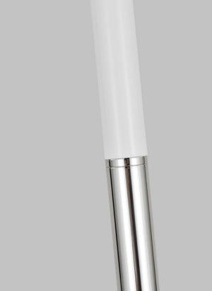 Visual Comfort Studio - KST1051PNGW1 - One Light Floor Lamp - Monroe - Polished Nickel