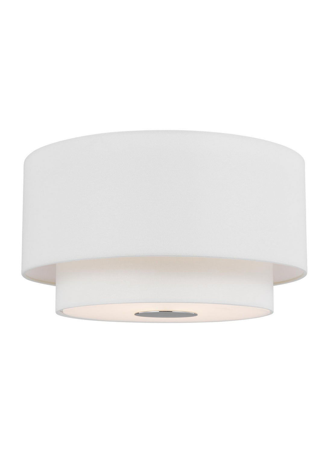 Visual Comfort Studio - KSF1043PN - Three Light Flush Mount - Sawyer - Polished Nickel