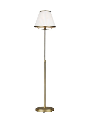 Visual Comfort Studio - LT1141TWB1 - One Light Floor Lamp - Esther - Time Worn Brass