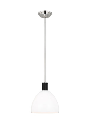 Visual Comfort Studio - LP1041PNMG - One Light Pendant - Hadley - Polished Nickel