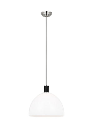 Visual Comfort Studio - LP1061PNMG - One Light Pendant - Hadley - Polished Nickel