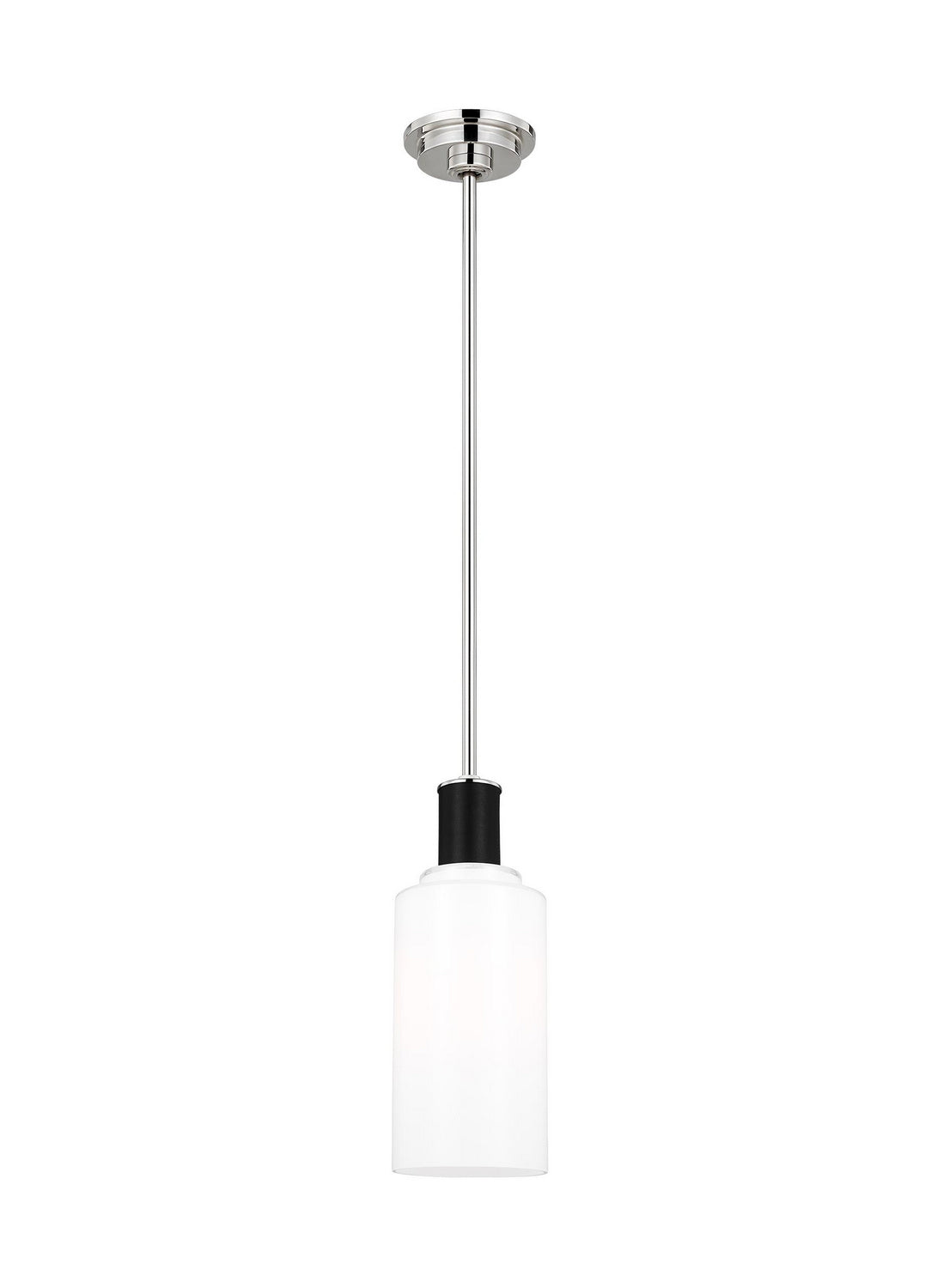 Visual Comfort Studio - LP1071PNMG - One Light Pendant - Hadley - Polished Nickel