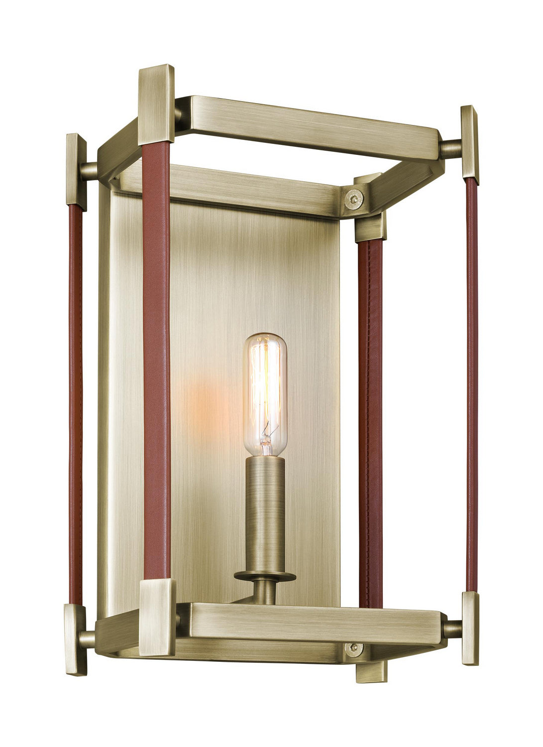 Visual Comfort Studio - LW1061TWB - One Light Wall Sconce - Hadley - Time Worn Brass