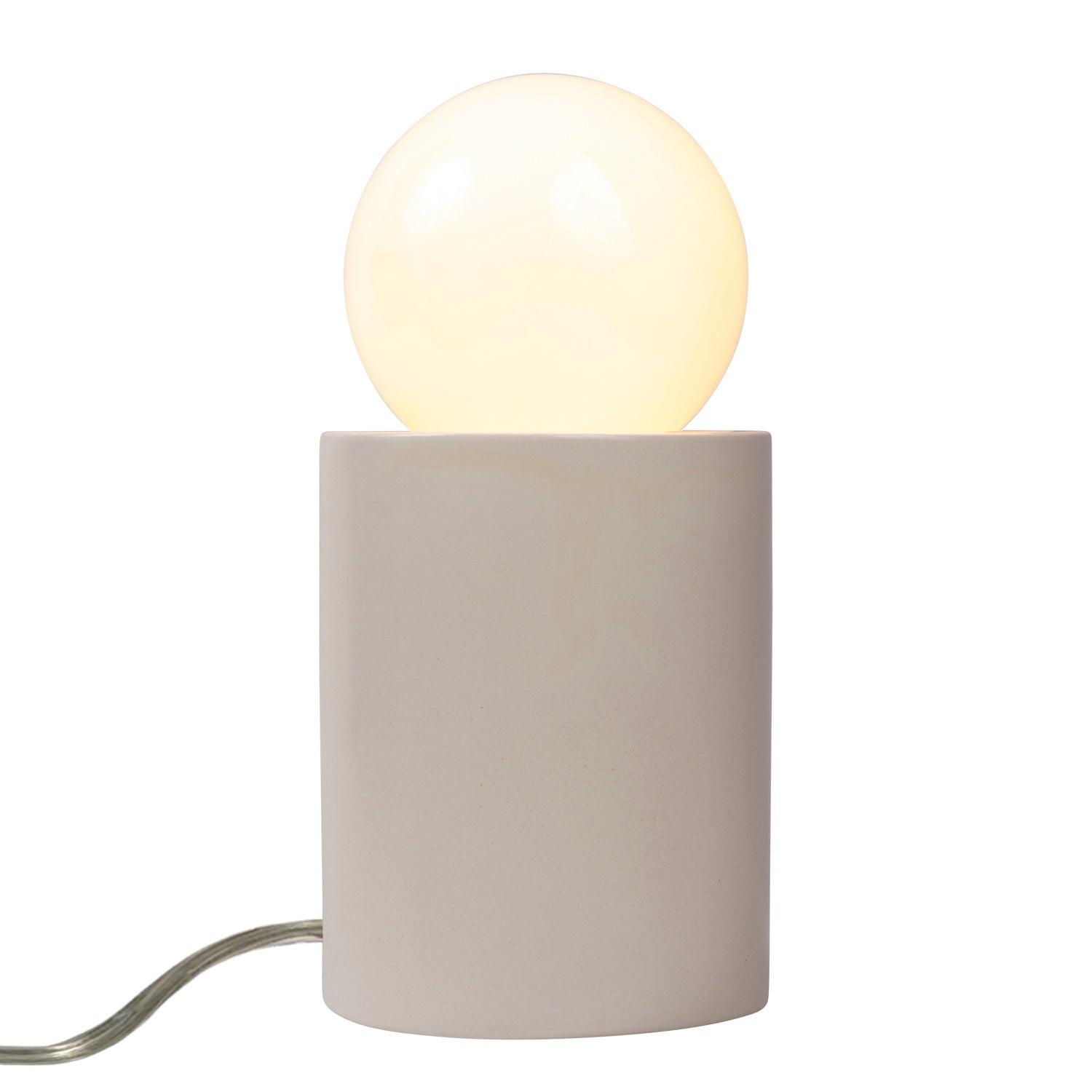 Justice Designs - CER-2460-MAT - One Light Portable - Portable - Matte White