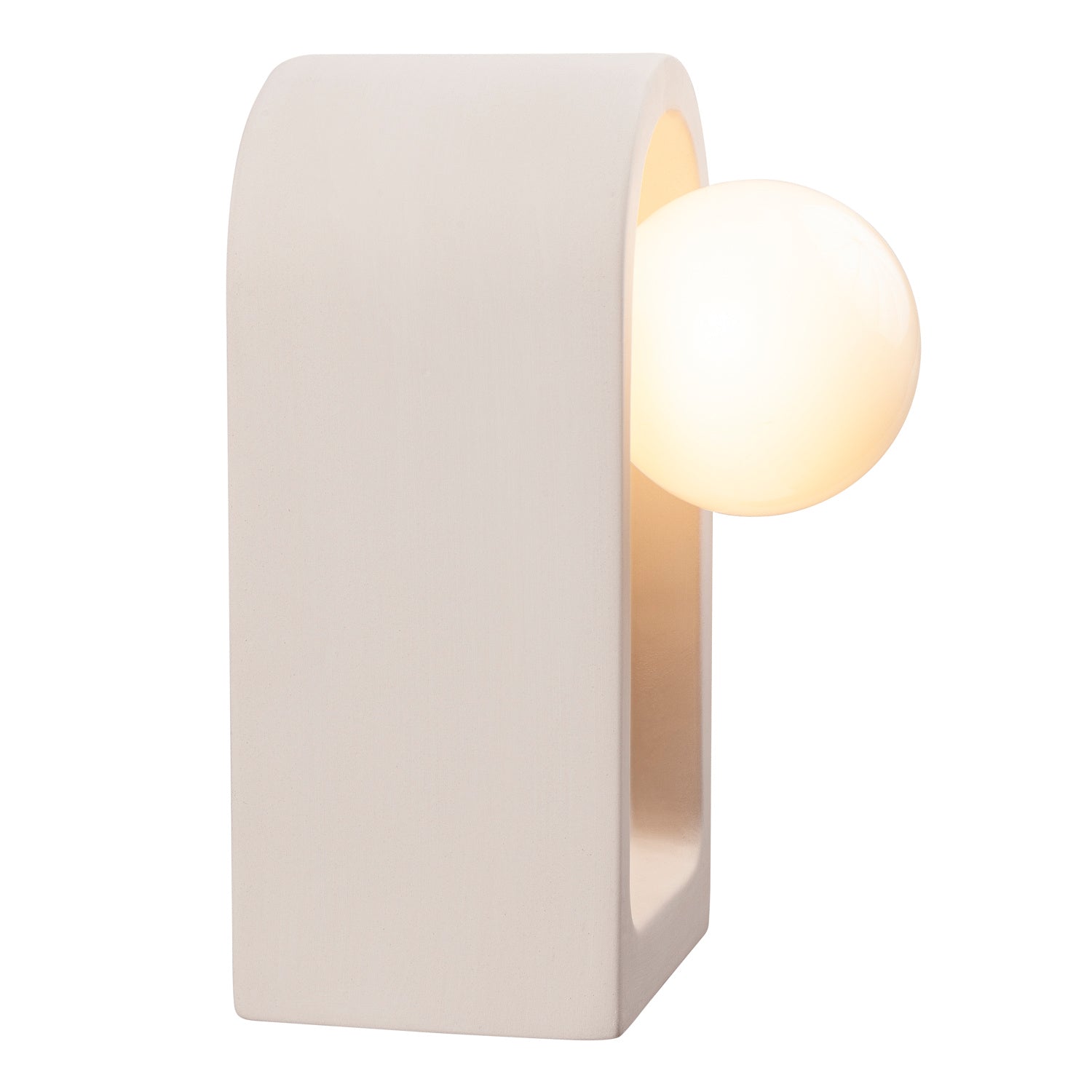 Justice Designs - CER-3010-BIS - One Light Wall Sconce - Ambiance Collection - Bisque