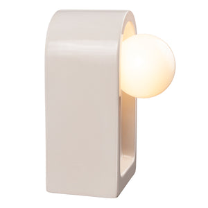 Justice Designs - CER-3010-WHT - One Light Wall Sconce - Ambiance Collection - Gloss White