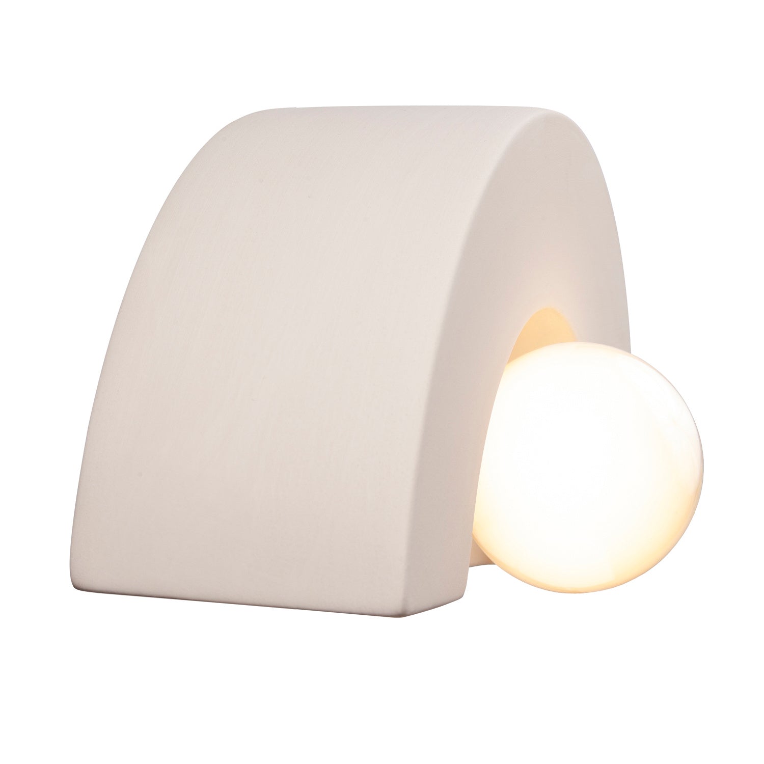 Justice Designs - CER-3020-BIS - One Light Wall Sconce - Ambiance Collection - Bisque