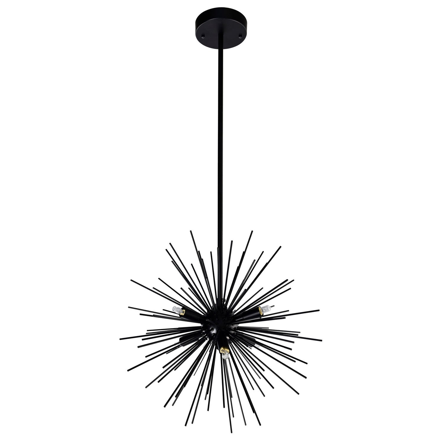 CWI Lighting - 1034P16-6-101 - Six Light Chandelier - Savannah - Black