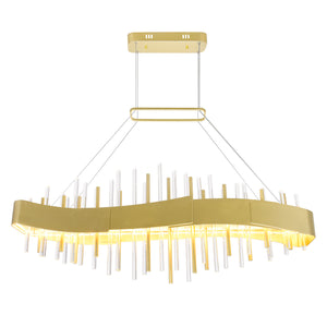 CWI Lighting - 1245P40-602 - LED Chandelier - Millipede - Satin Gold