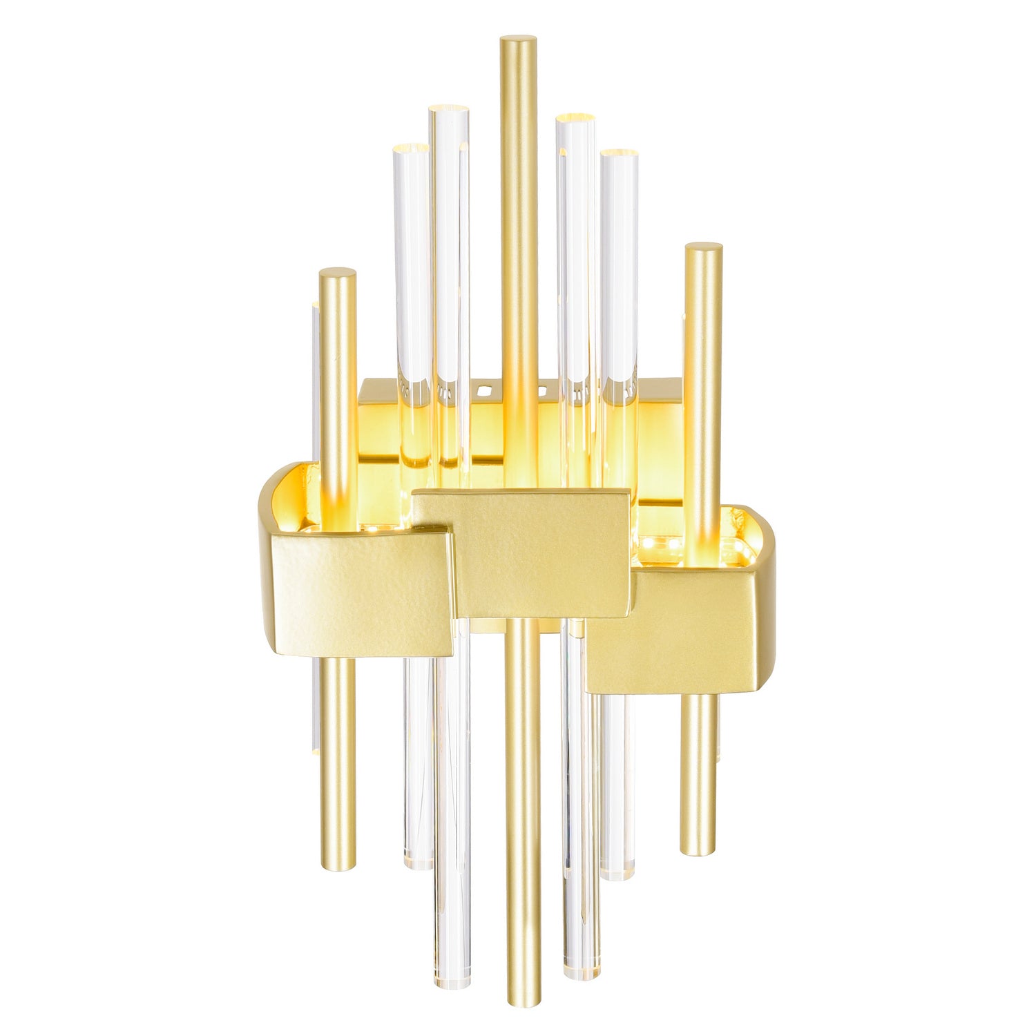 CWI Lighting - 1245W7-1-602 - LED Wall Sconce - Millipede - Satin Gold