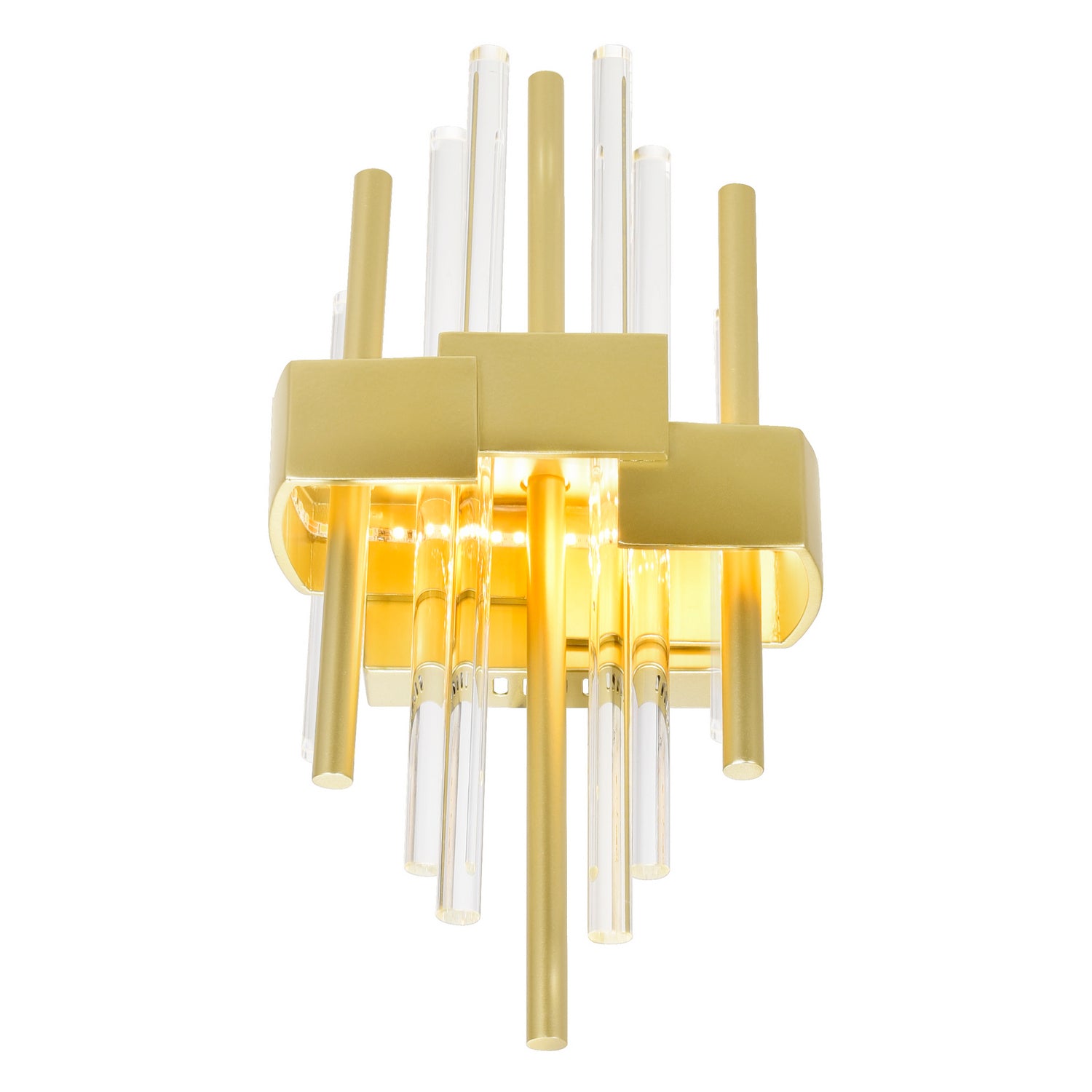 CWI Lighting - 1245W7-1-602 - LED Wall Sconce - Millipede - Satin Gold