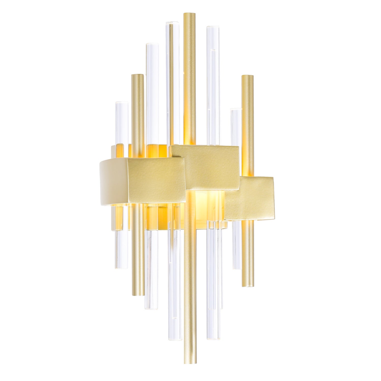 CWI Lighting - 1245W7-1-602 - LED Wall Sconce - Millipede - Satin Gold