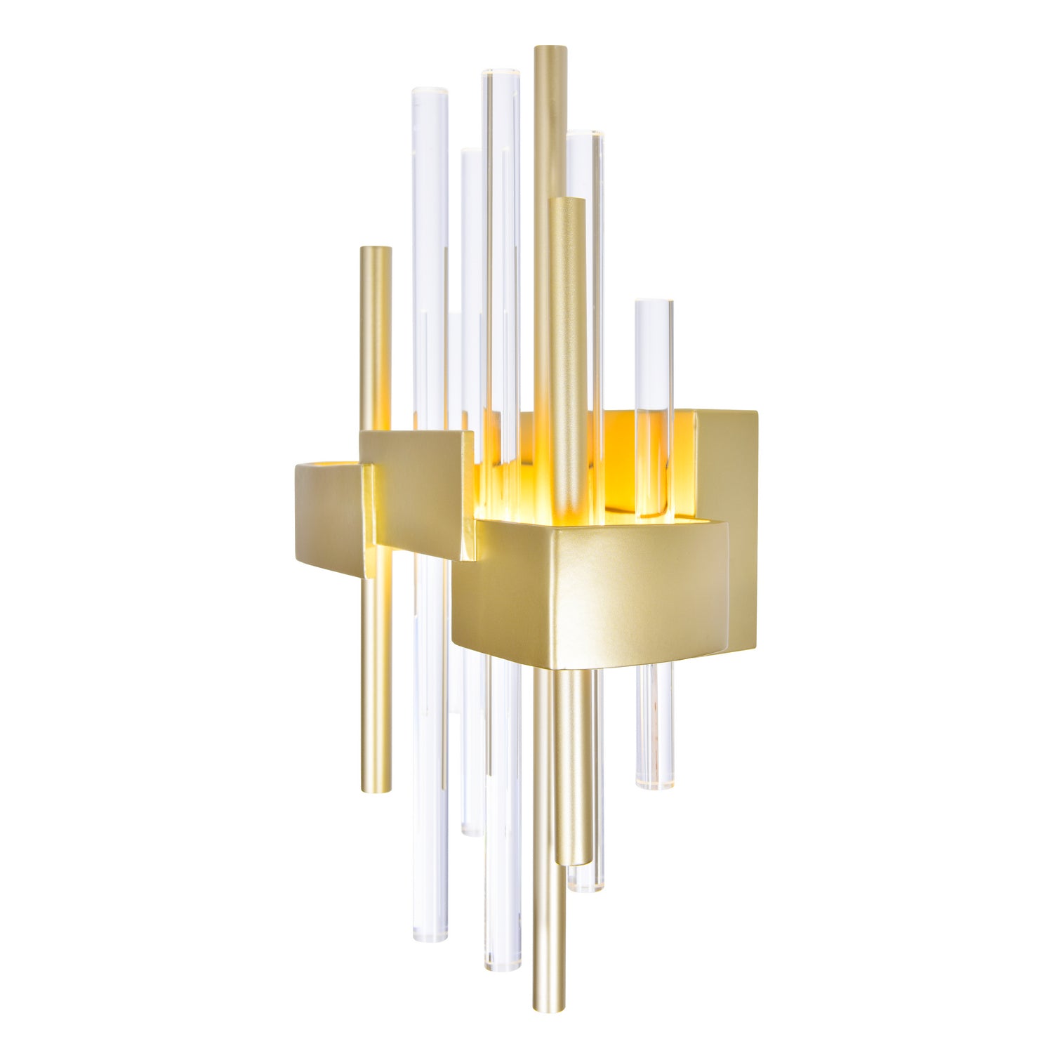 CWI Lighting - 1245W7-1-602 - LED Wall Sconce - Millipede - Satin Gold