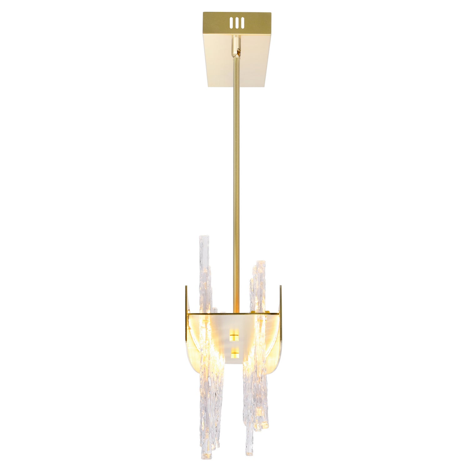 CWI Lighting - 1246P39-602 - LED Chandelier - Guadiana - Satin Gold