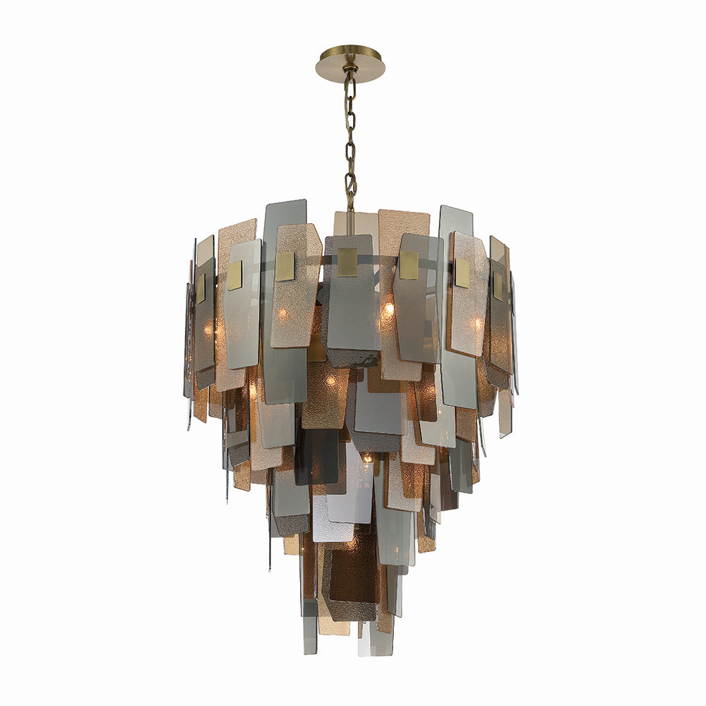 Eurofase - 43876-013 - COCOLINA-CHD-19LT-42IN-BR-MX - COCOLINA - Brass