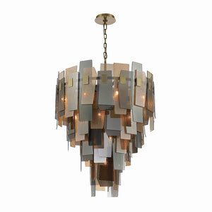 Eurofase - 43876-013 - COCOLINA-CHD-19LT-42IN-BR-MX - COCOLINA - Brass