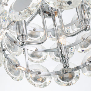Eurofase - 44284-015 - PERRENE-CHD-3LT-14IN-CHR-CL - PERRENE - Chrome
