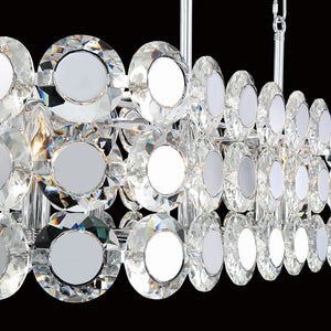 Eurofase - 44287-016 - Eight Light Chandelier - Perrene - Chrome