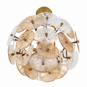 Eurofase - 44571-016 - Six Light Chandelier - Sue-Anne - Plated Brass