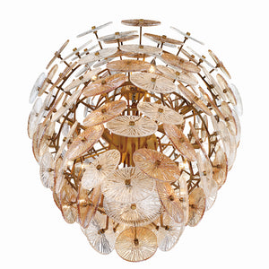 Eurofase - 44574-017 - 27 Light Chandelier - Sue-Anne - Plated Brass