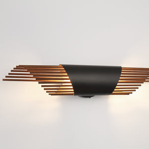 Eurofase - 44478-018 - LED Chandelier - Umura - Black And Aged Gold