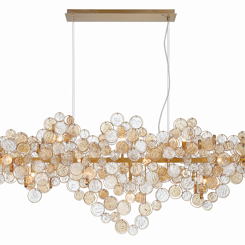 Eurofase - 34032-027 - 15 Light Chandelier - Trento - Antique Gold