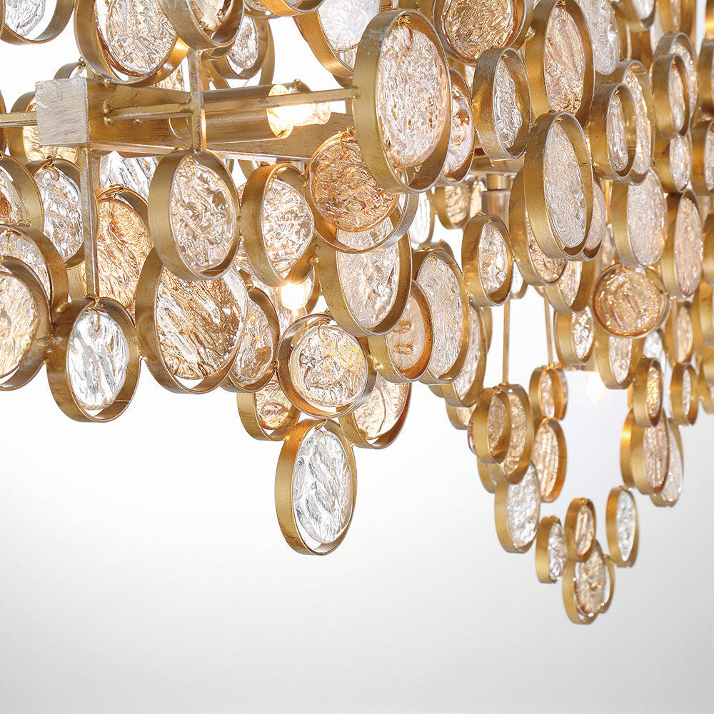 Eurofase - 34032-027 - 15 Light Chandelier - Trento - Antique Gold