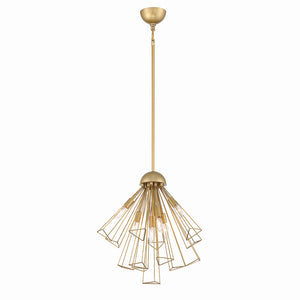 Eurofase - 43862-028 - Seven Light Pendant - Dendelio - Gold