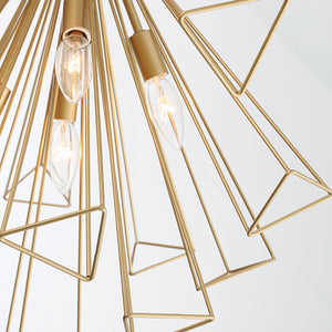 Eurofase - 43863-027 - 13 Light Chandelier - Dendelio - Gold