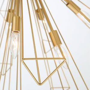 Eurofase - 43863-027 - 13 Light Chandelier - Dendelio - Gold