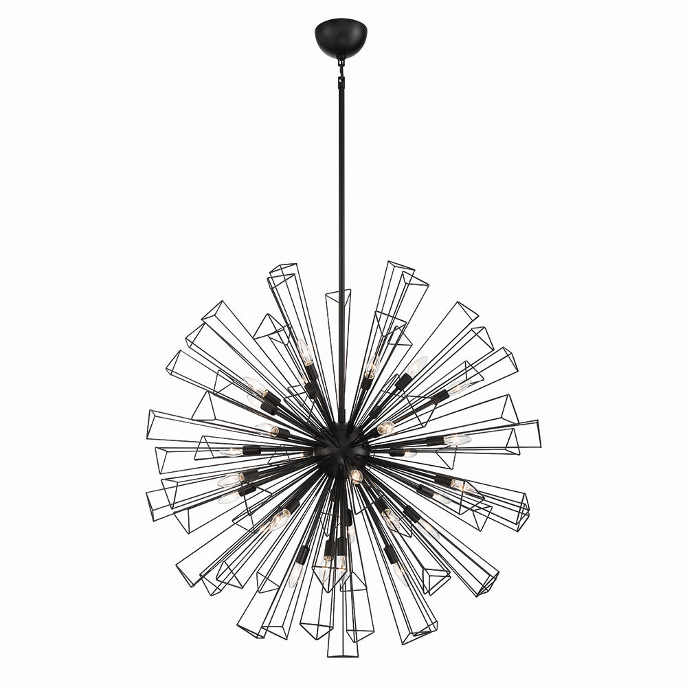 Eurofase - 43864-010 - 29 Light Chandelier - Dendelio - Black