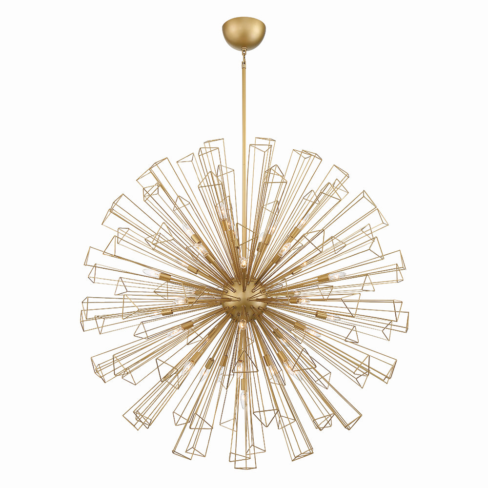 Eurofase - 43865-025 - 35 Light Chandelier - Dendelio - Gold