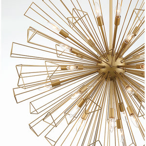 Eurofase - 43865-025 - DENDELIO-CHD-35LT-54IN-GD - DENDELIO - Gold