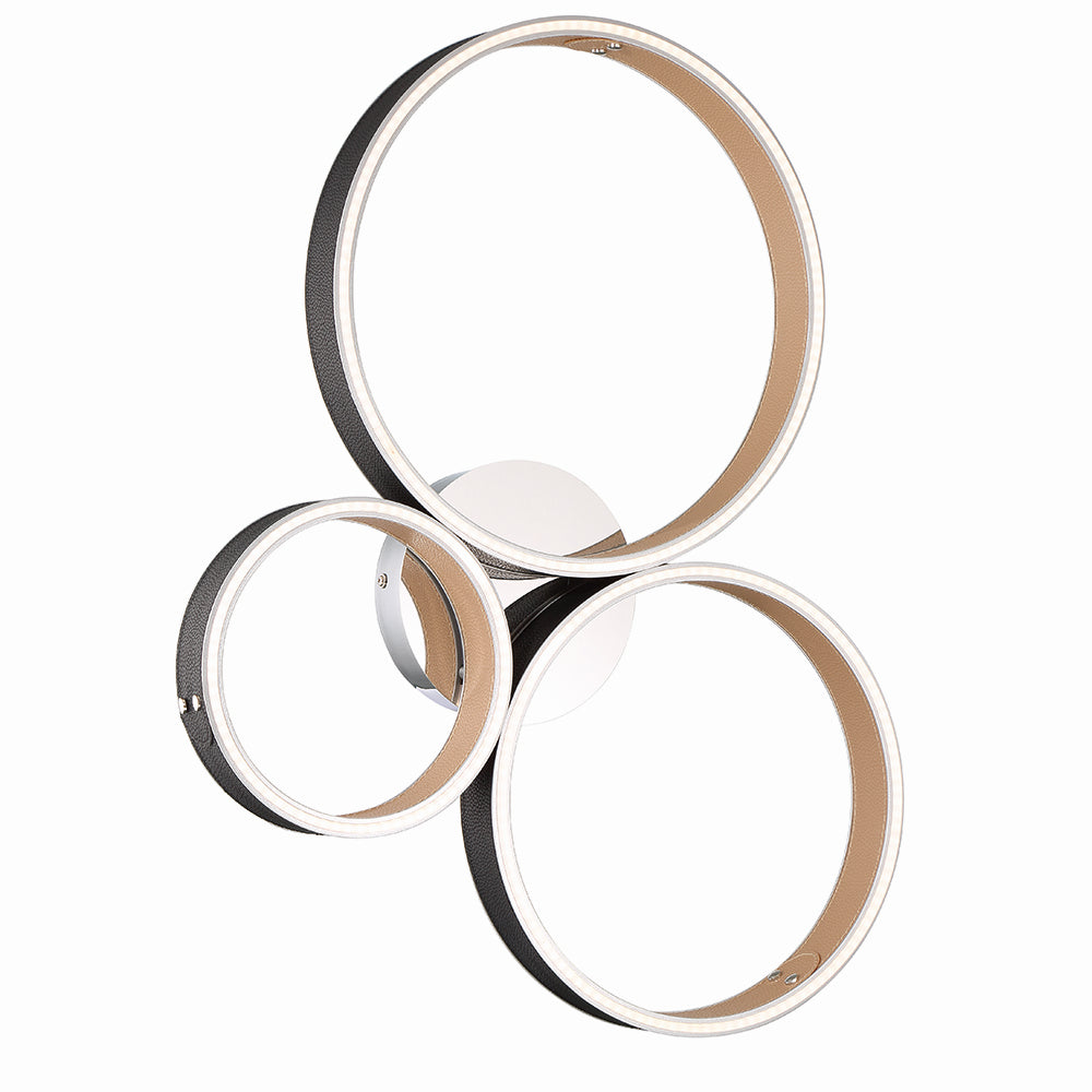 Eurofase - 43894-017 - VERDURA-FM-25IN-BK-WH - VERDURA - Black