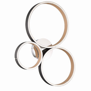 Eurofase - 43894-017 - VERDURA-FM-25IN-BK-WH - VERDURA - Black