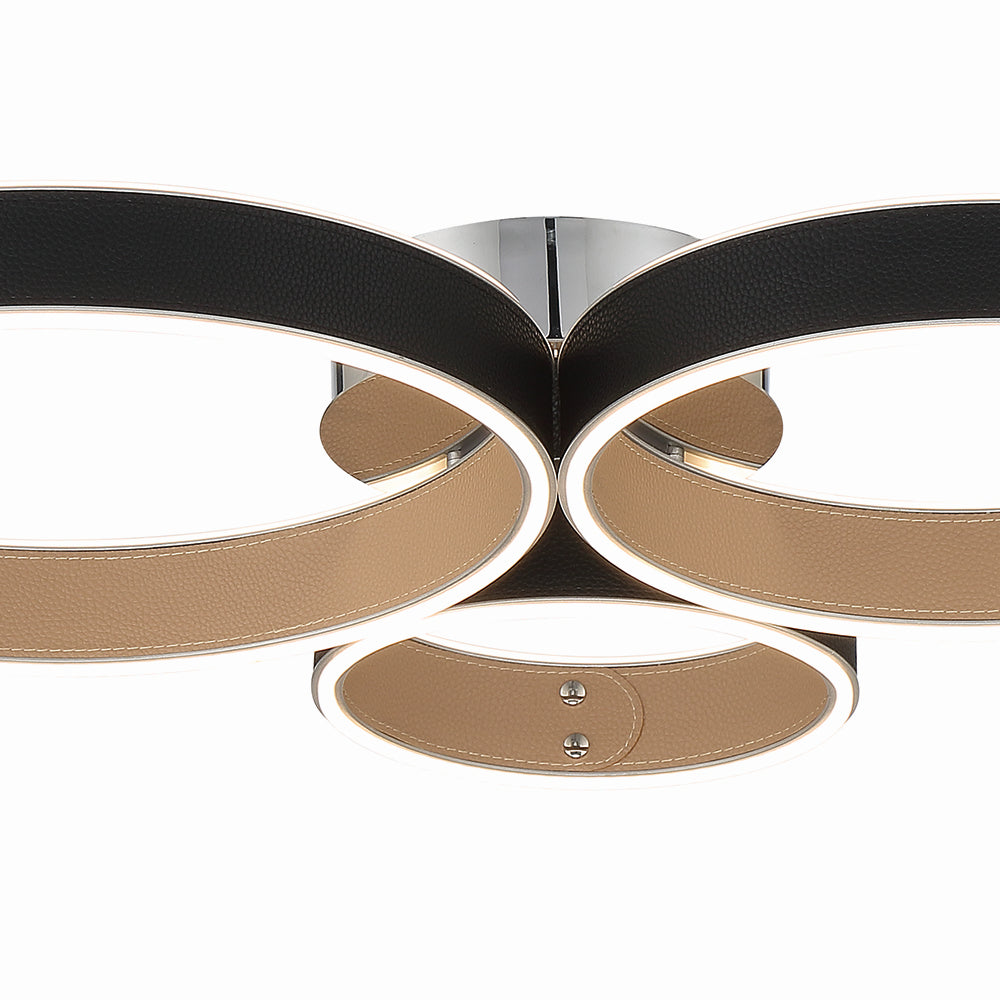 Eurofase - 43894-017 - VERDURA-FM-25IN-BK-WH - VERDURA - Black