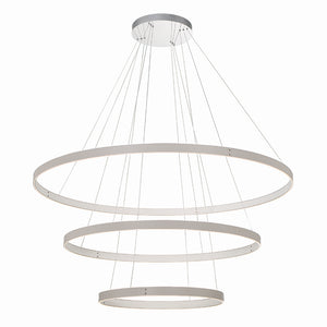 Eurofase - 43900-039 - VERDURA-CHD-3LT-60IN-GR-WH - VERDURA - Grey