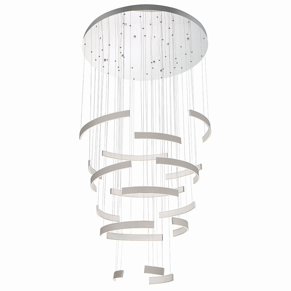 Eurofase - 43902-038 - VERDURA-CHD-18LT-41IN-GR-WH - VERDURA - Grey