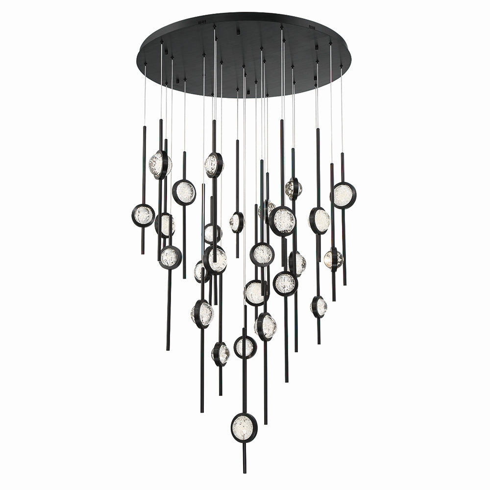 Eurofase - 43890-019 - LED Chandelier - Barletta - Black